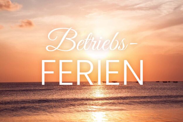 betriebsferien